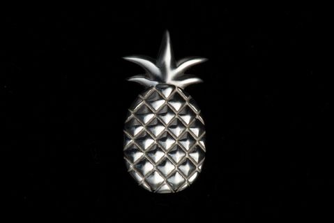 Pineapple in silver